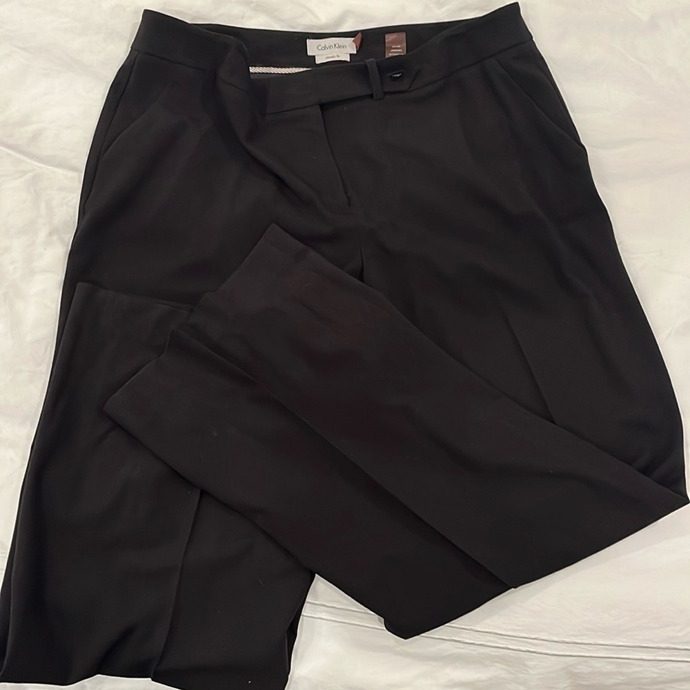 Women’s Calvin Klein Classic Fit pants size 12 black